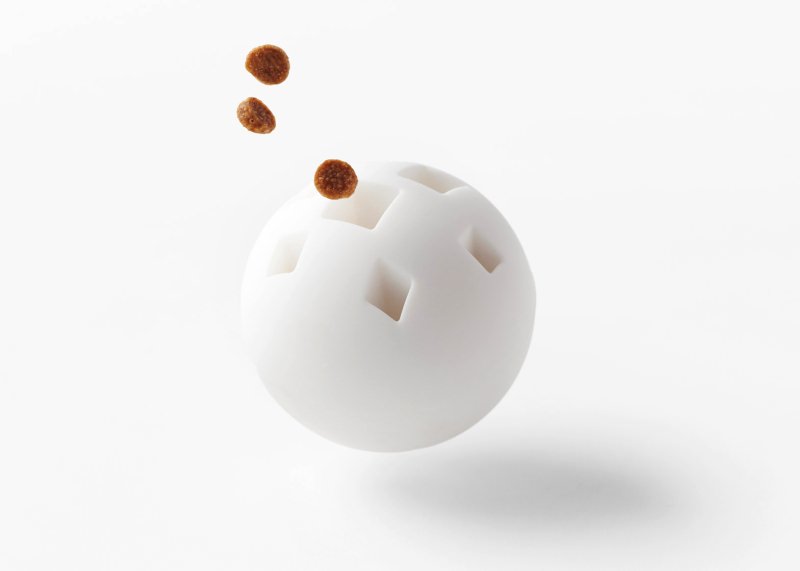 Cubic pet goods by Nendo