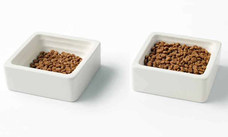 Cubic pet goods by Nendo