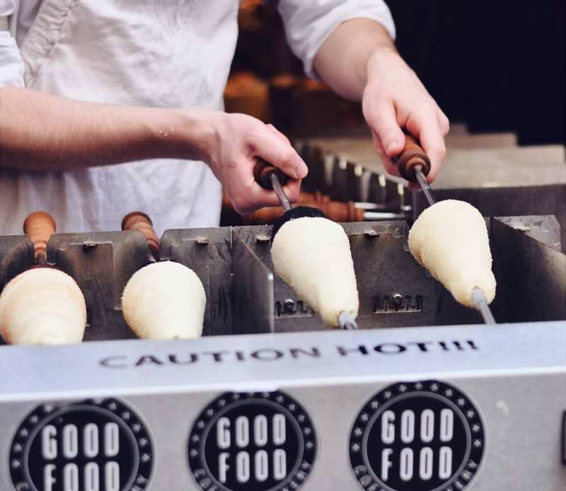 Donut ice cream by Good Food