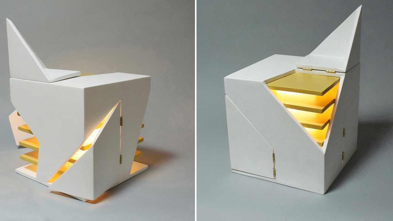 Folding Light by Michael Jantzen