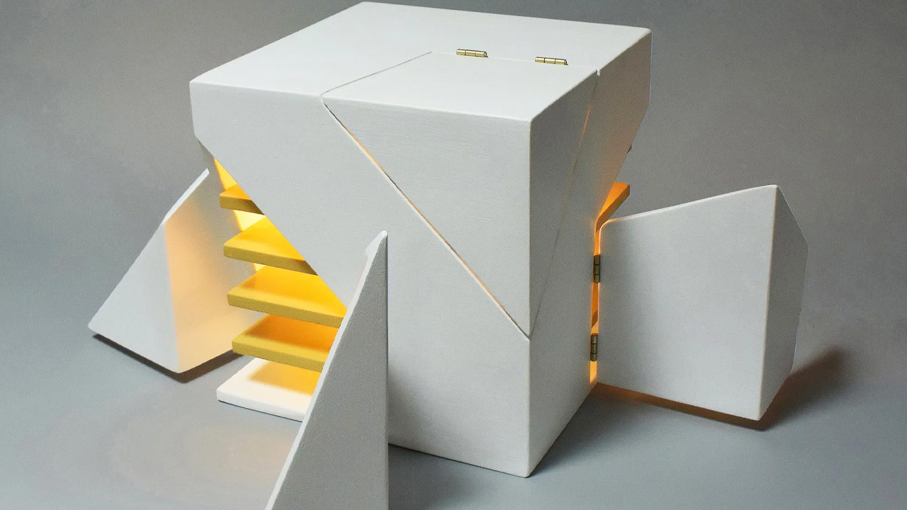 Folding Light by Michael Jantzen