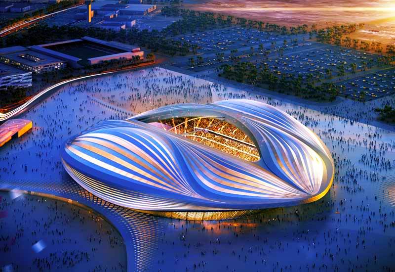 Al Wakrah stadium in Qatar