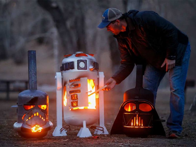 CalgaryCreativeWork Star Wars Fire Pits