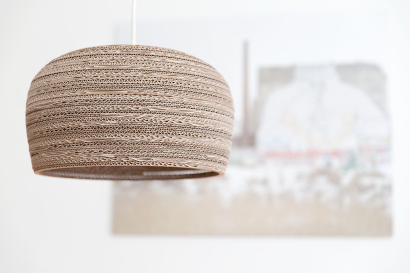 Cardboard Lampshades