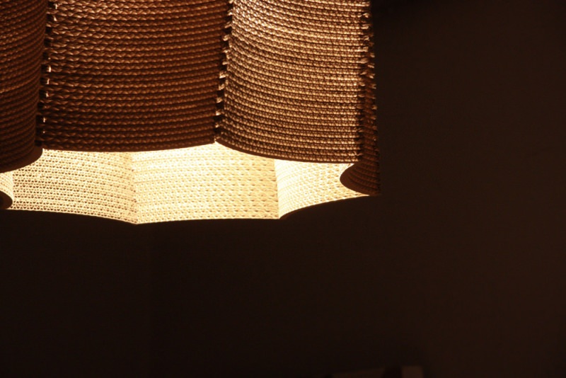 Cardboard Lampshades