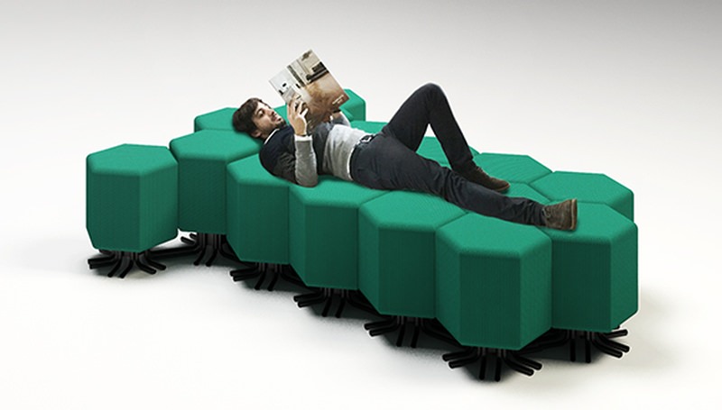 Carlo Ratti Associati Lift-Bit Sofa