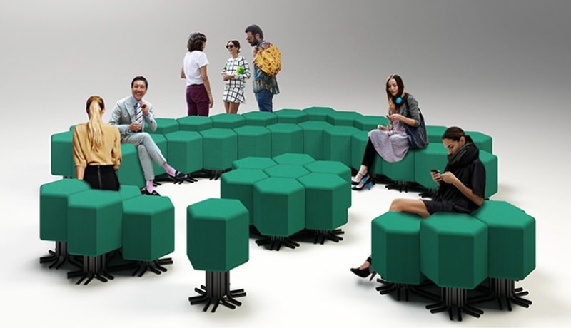 Carlo Ratti Associati Lift-Bit Sofa