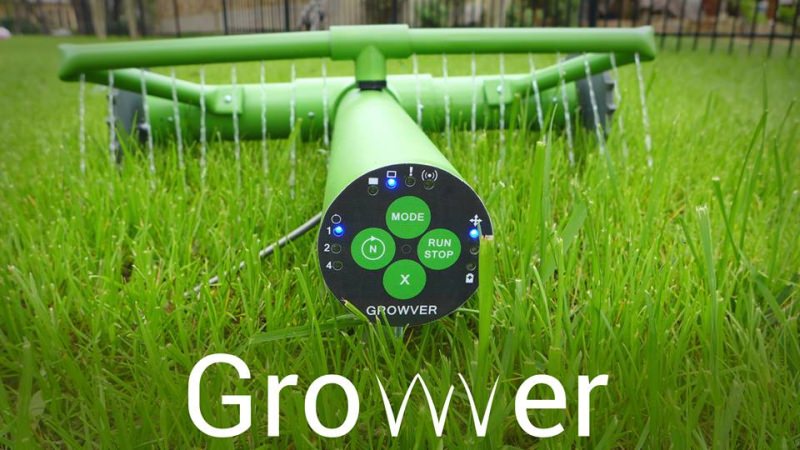 Growver lawn watering robot