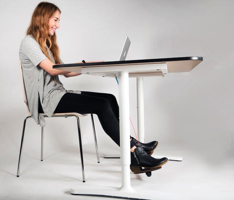 Hovr footrest helps you move without leaving your workstation