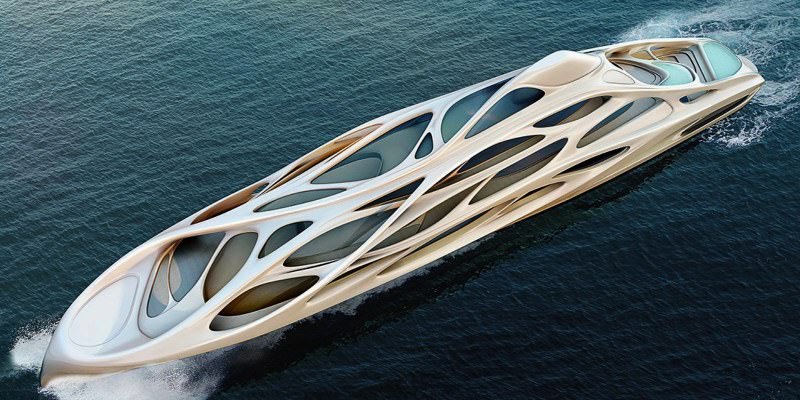 Jazz Superyacht by Zaha Hadid