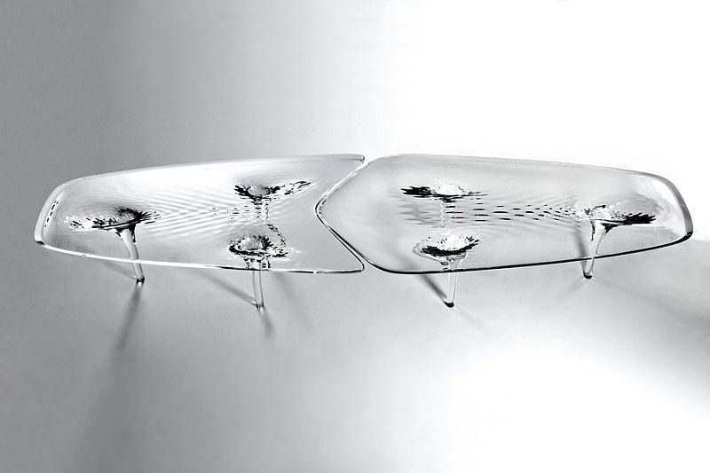 Liquid Glacial Table BY Zaha Hadid