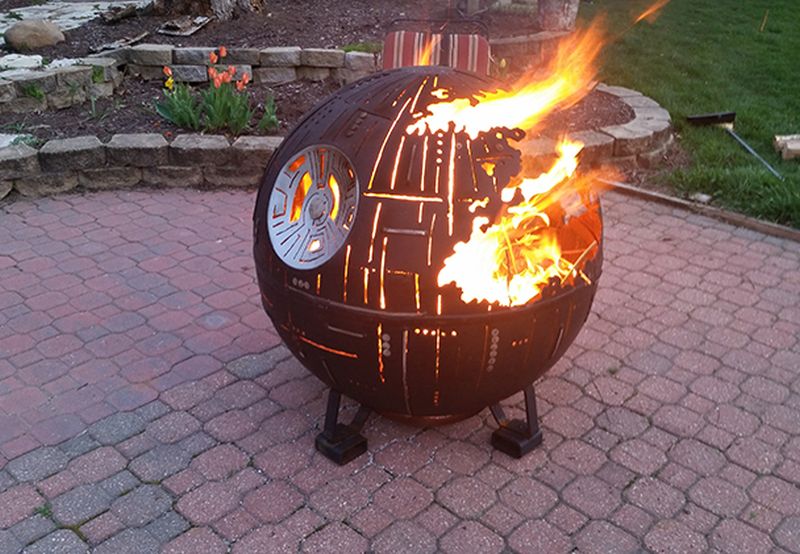 Star Wars Death Star II Fire Pit