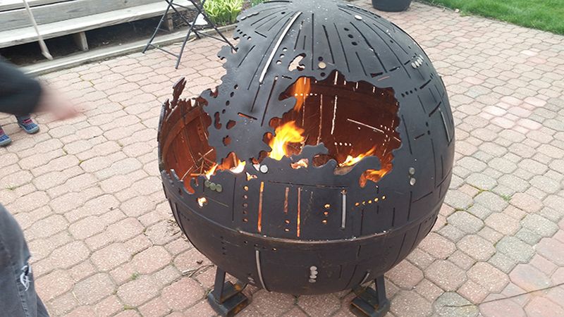 Star Wars Death Star II Fire Pit