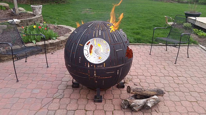 Star Wars Death Star II Fire Pit