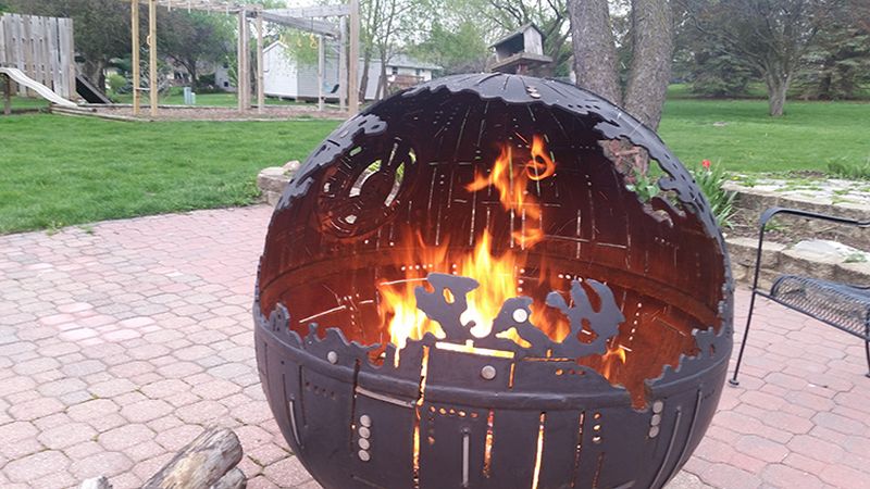 Star Wars Death Star II Fire Pit