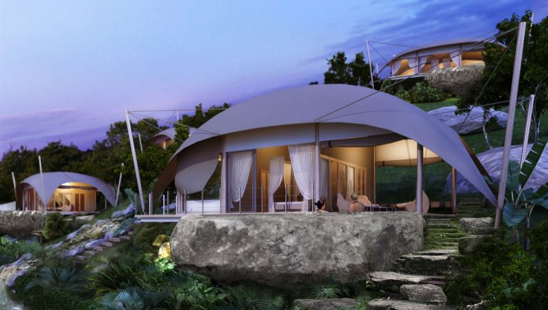 Tent Pool Villa from Keemala Resort