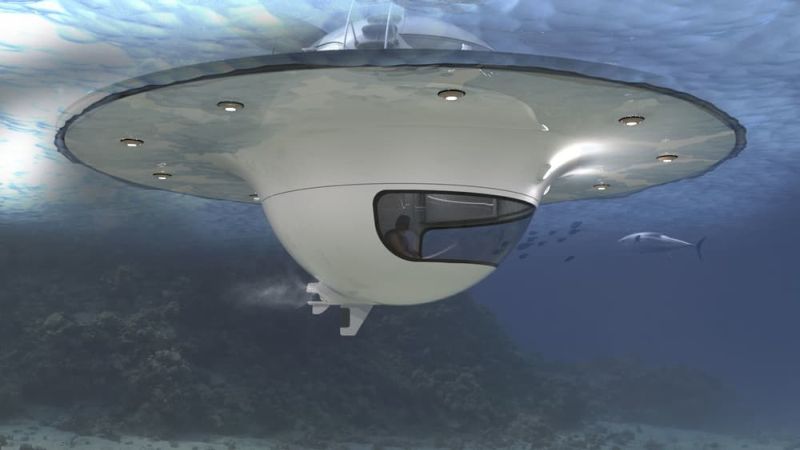 UFO Floating Home by Jet Capsule