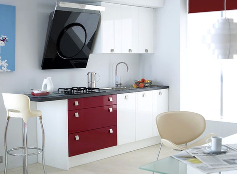 Mini kitchen fits studio or in-law unit / In tiny spaces, furniture must be  multitalented