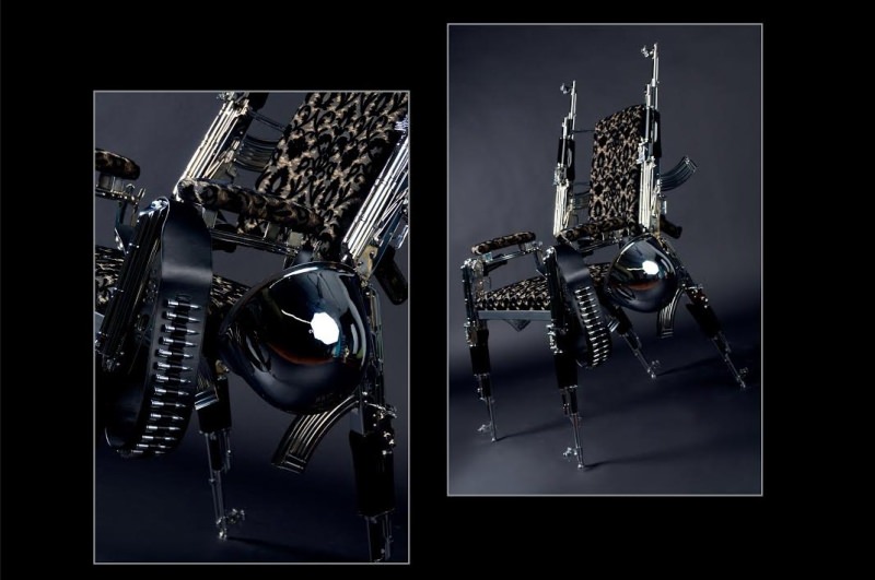 AK-47 chair