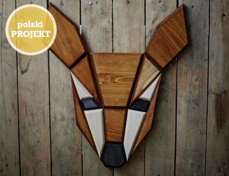 Poligon Wooden Animal Trophies