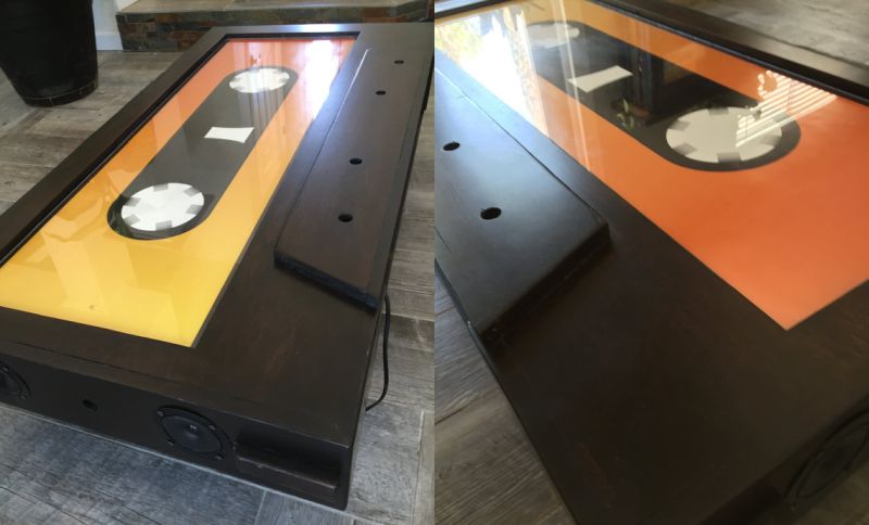 6 cassette coffee tables