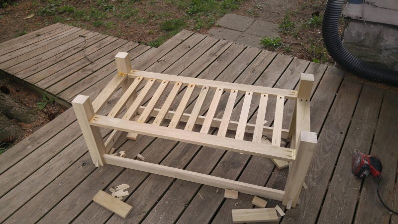 Coffee Table with Planter