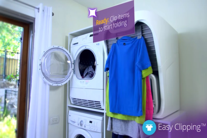 This machine will fold your laundry while you spend time with loved ones