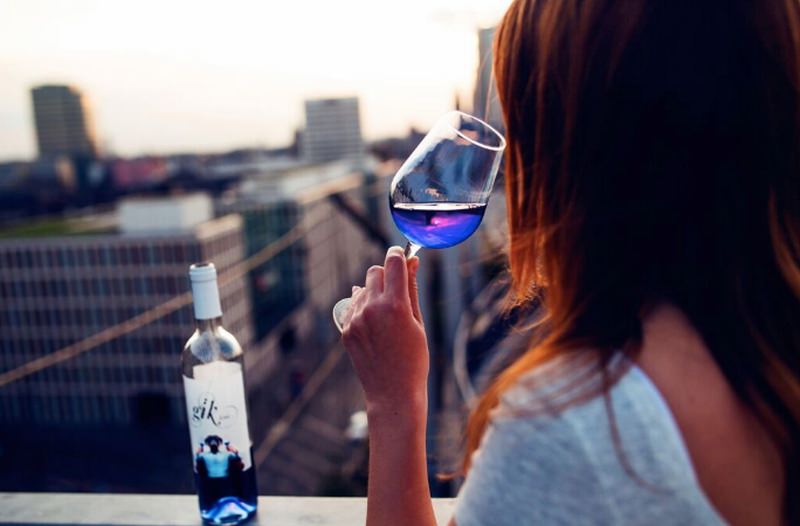 Gik Blue Wine