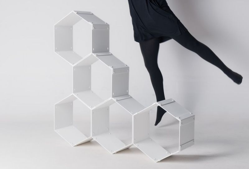 Graphite Modular Shelf