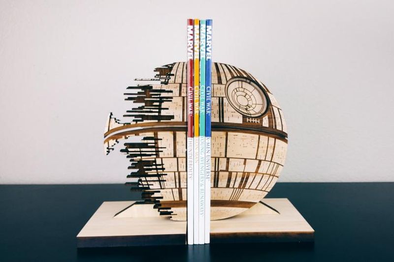 Star Wars Death Star Bookend