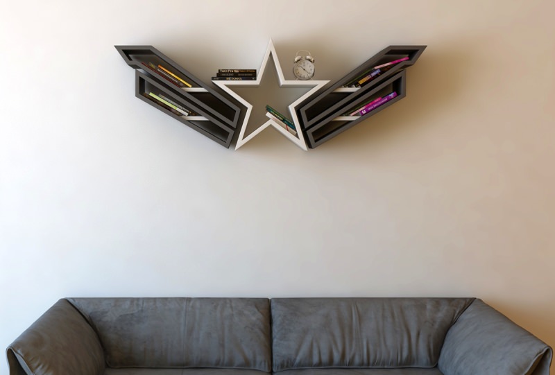 Superhero Bookshelves