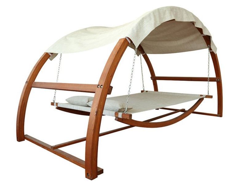 Swing Bed with Canopy