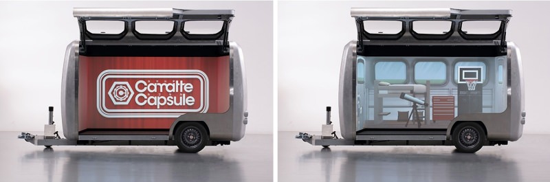 Toyota Camatte Capsule Trailer