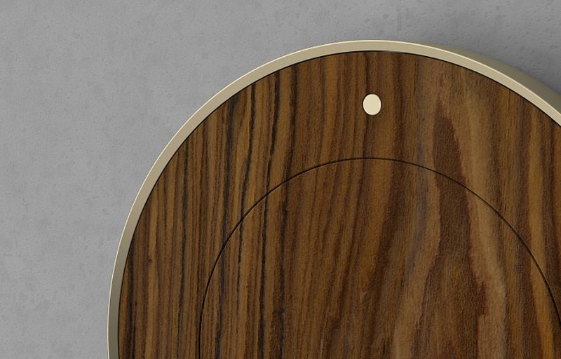 Venis Clock by Luca Barengo is oddly designed nature-inspired wall clock