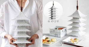 Goju Kyoto Pagoda Dinnerware set