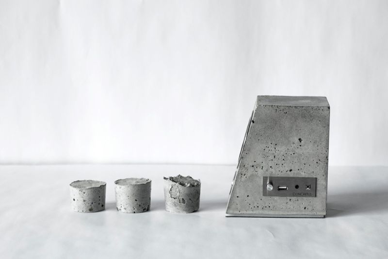 Concretus Speaker by Grazina -Bockute