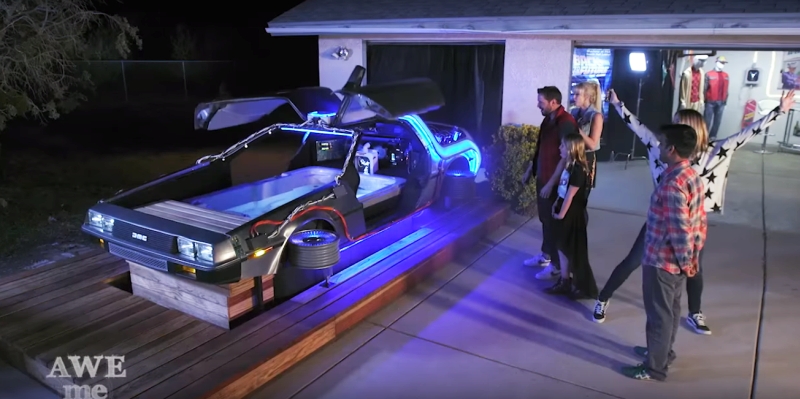 DeLorean Hot Tub Time Machine by Super-Fan Builds