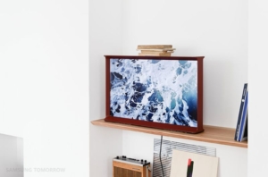 Font-inspired Samsung Serif TV