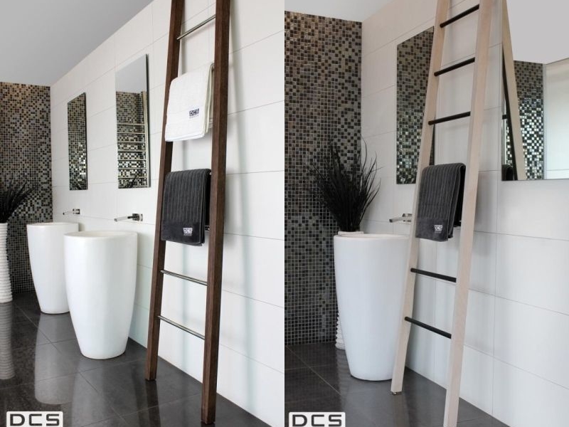 short towel ladder