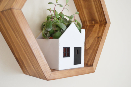 Little House Planter Brings Cuteness and Greenery to Your Home