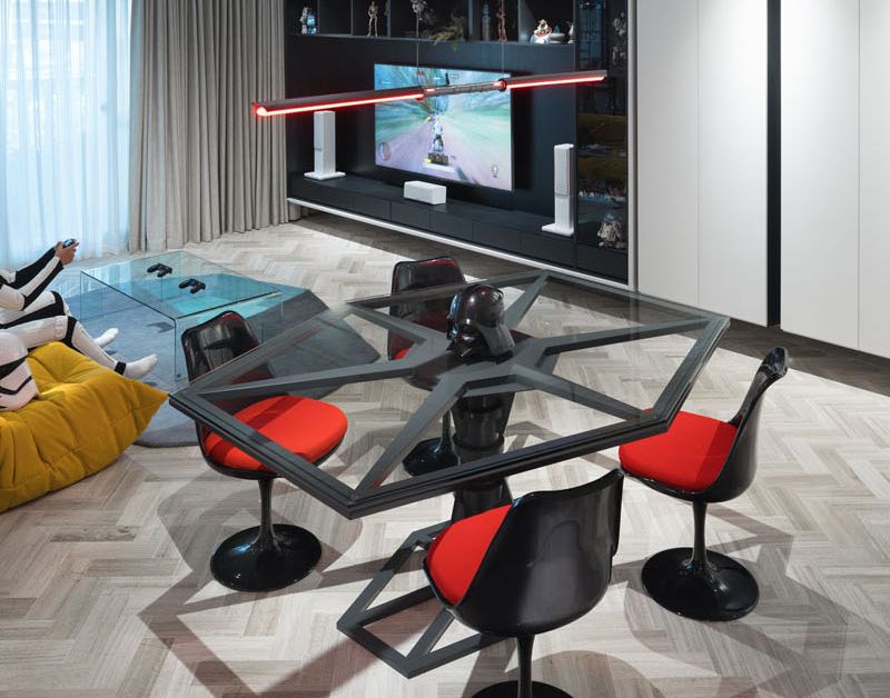 Star Wars-themed Apartment by White Interior Design