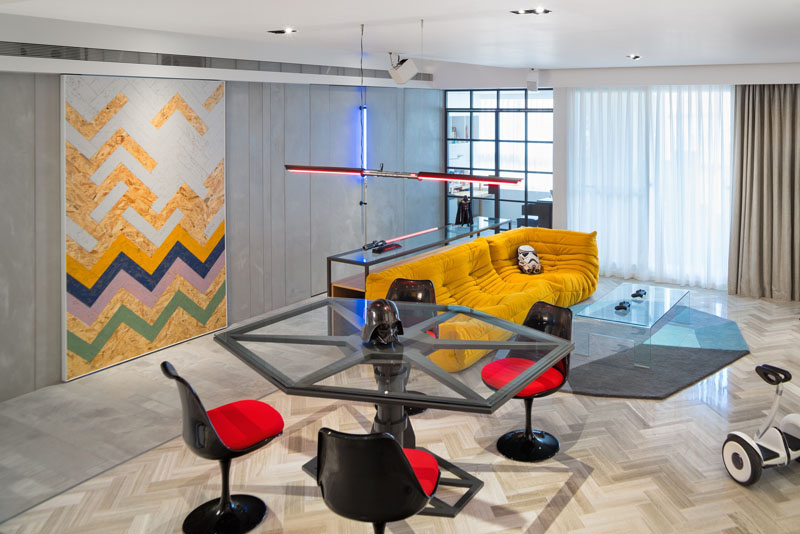 Star Wars-themed Apartment by White Interior Design