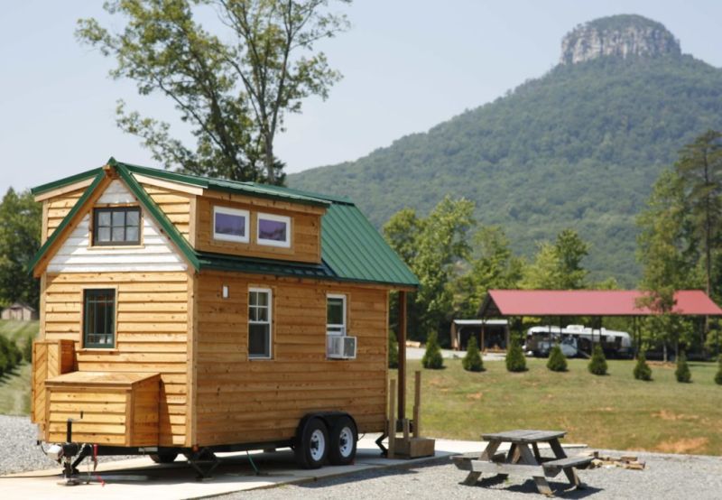 Christian Parsons and Alexis Stephens’ most traveled tiny house in the world