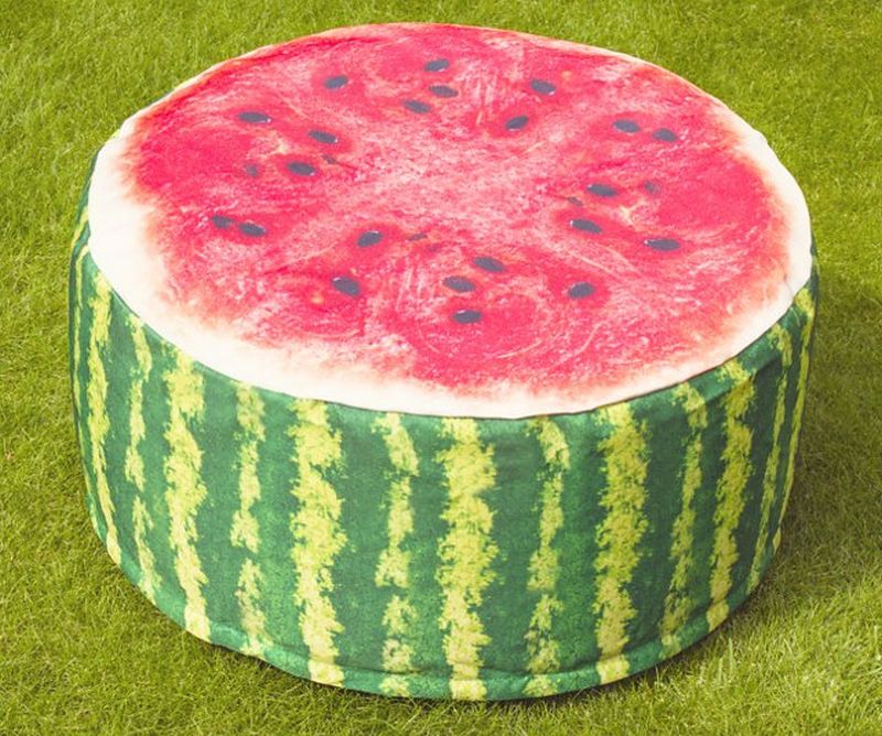 Firebox Fruit Pouffes