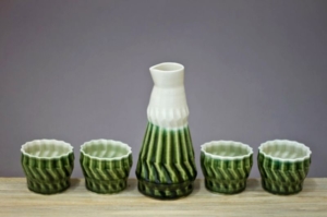 3D printed porcelain ceramics by Heather Kegel