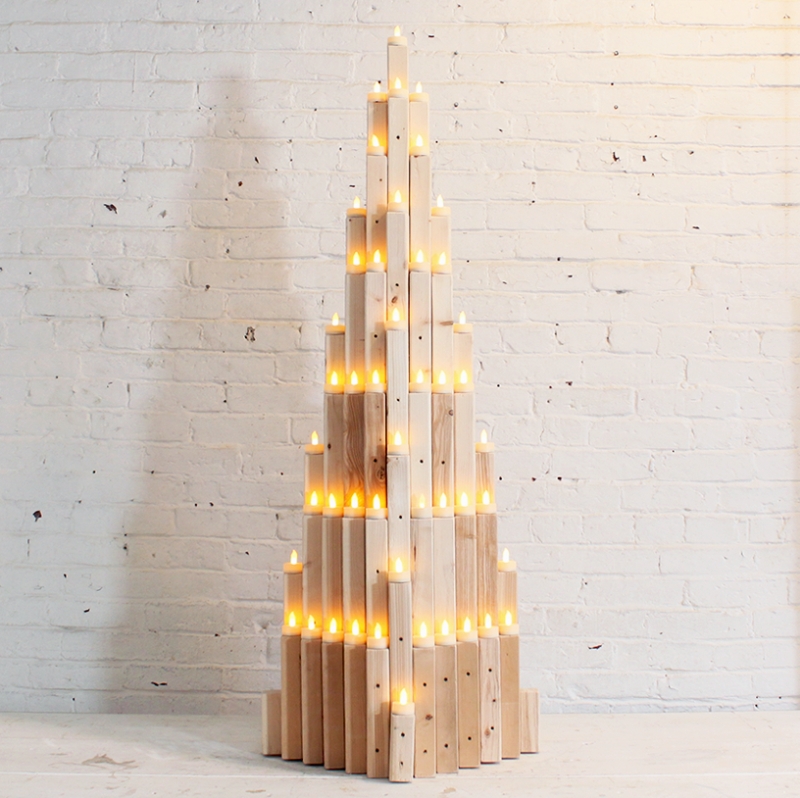 Easy-to-make modern Xmas tree