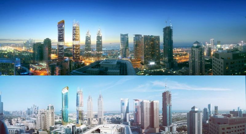 Dubai's ever-changing skyline 