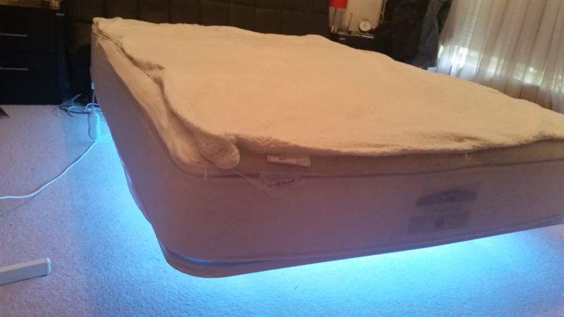 DIY Floating Bed