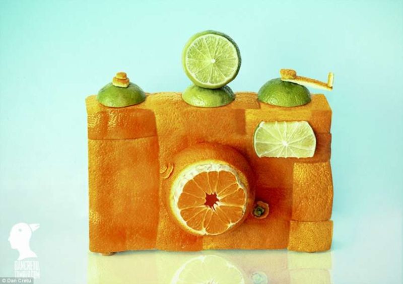 Dan Cretu Food Art