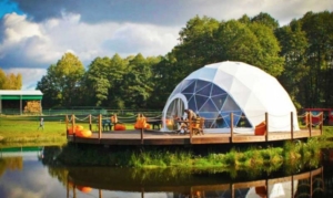 F.Ḍomes DIY geodesic dome